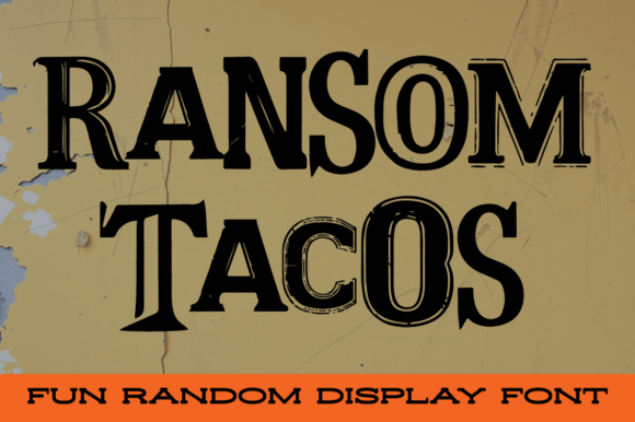Ransom Tacos Font