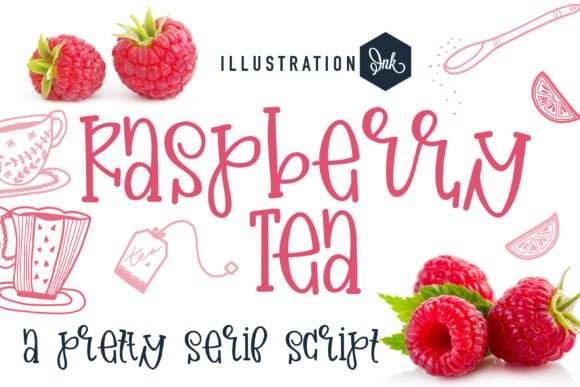Raspberry Tea Font