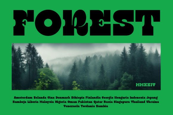 Ratego Font preview 3
