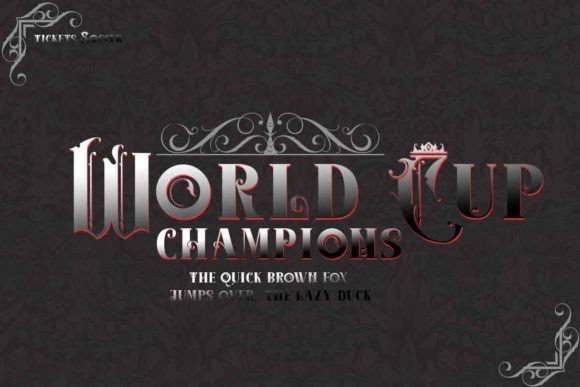 Raven Black Font preview 3
