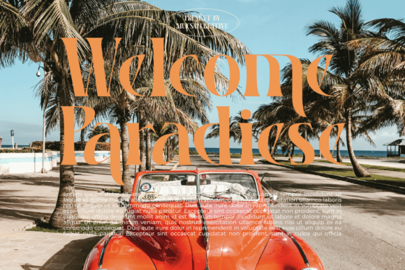 Ravencourt Font preview 3
