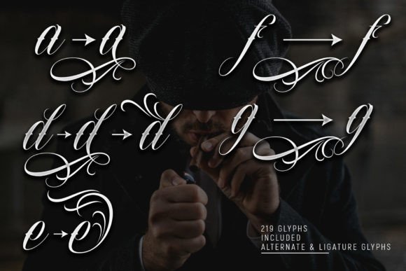 Reagen Youth Font preview 4