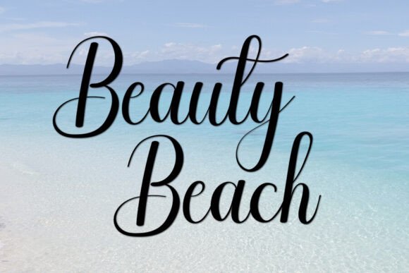 Amellia Font preview 5
