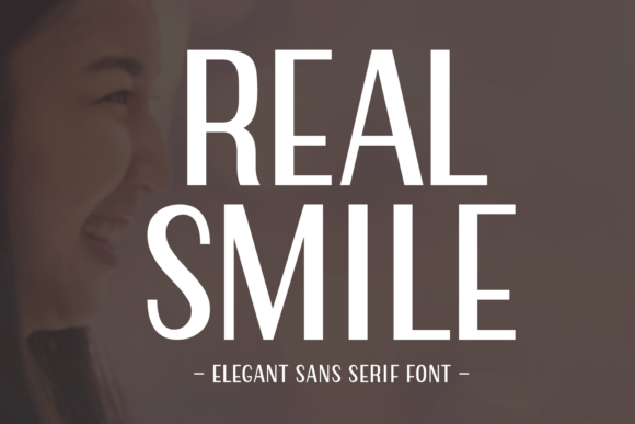 Real Smile Font