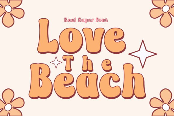 Real Super Font preview 2