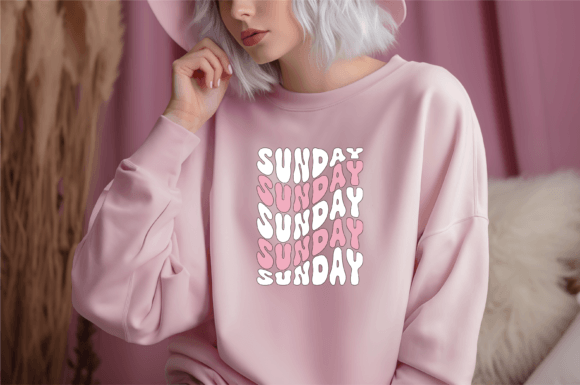 Real Wavy Stacked Font preview 4