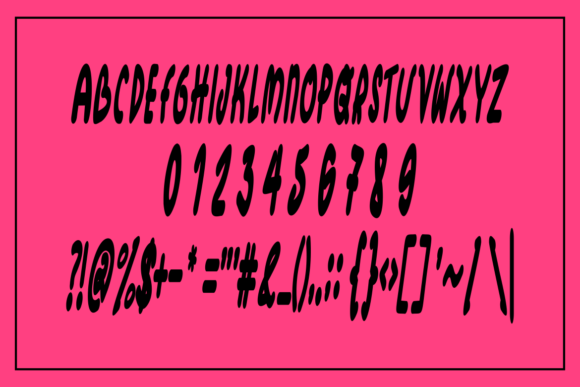 Really Font preview 3