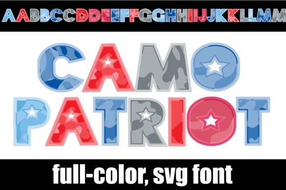 Camo Patriot Font
