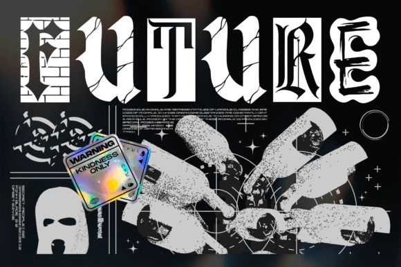 Rebel Frisco Graffiti Urban Y2k Font preview 4