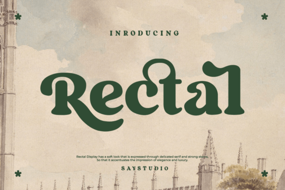 Rectal Font