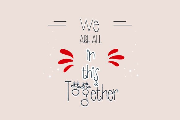 Red-nosed Reindeer Font preview 2