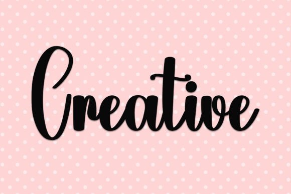 Background Vintage Font preview 2
