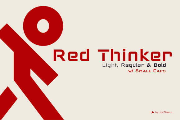 Red Thinker Font