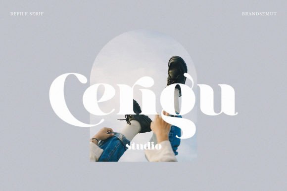 Refile Font preview 4