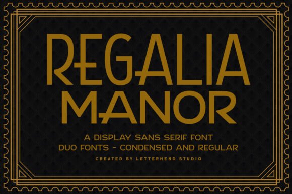Regalia Manor Font