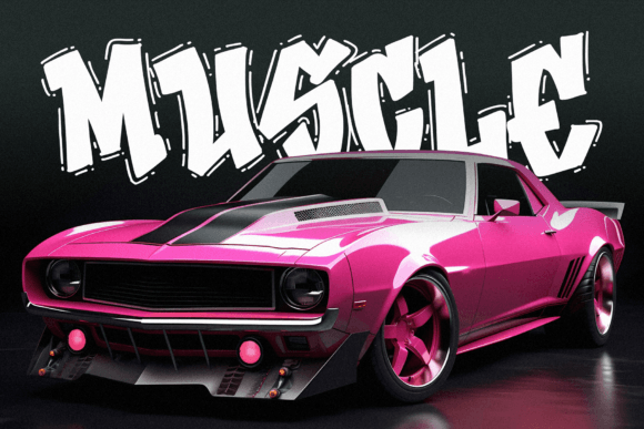 Reign Beats Font preview 3