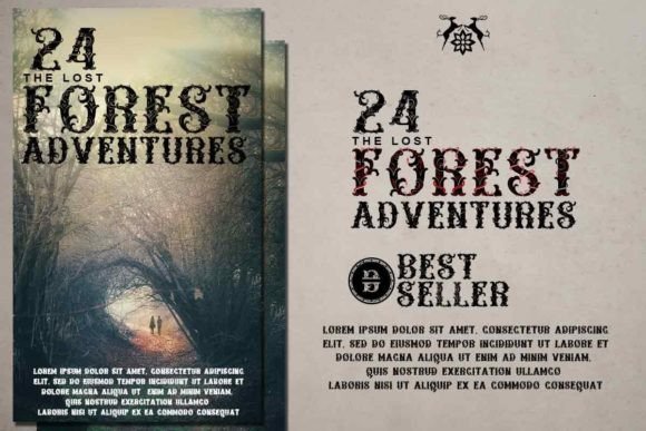 Relic Forest Island Iii Font preview 3