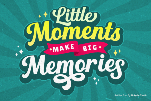 Relitha Font preview 2