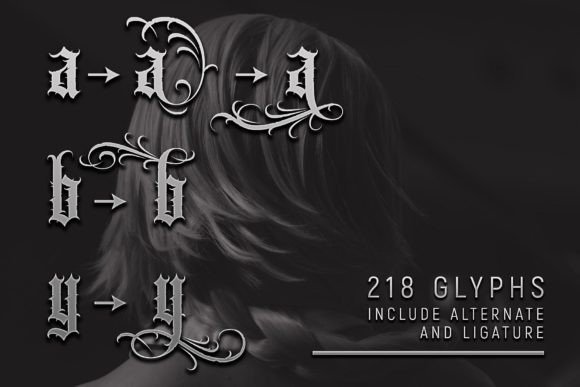 Remedies Font preview 4