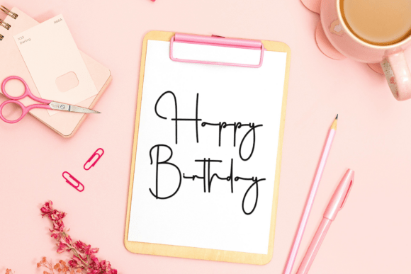 Backsong Font preview 4