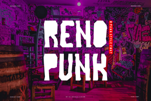 Reno Punk Font