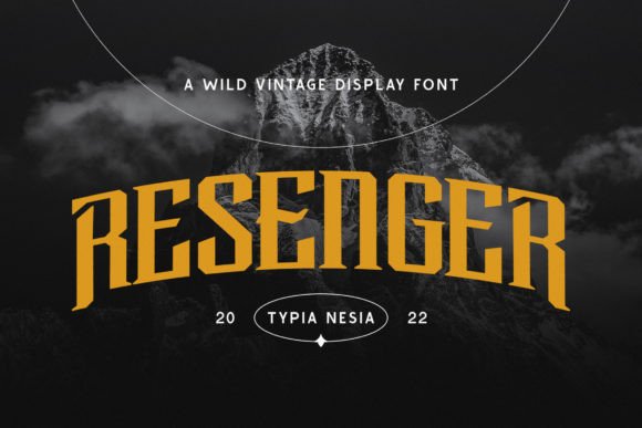 Resenger Font
