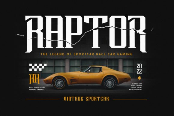 Resenger Font preview 2