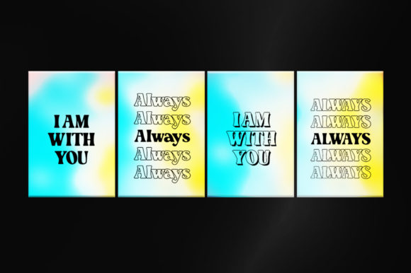 Resnick Font preview 2