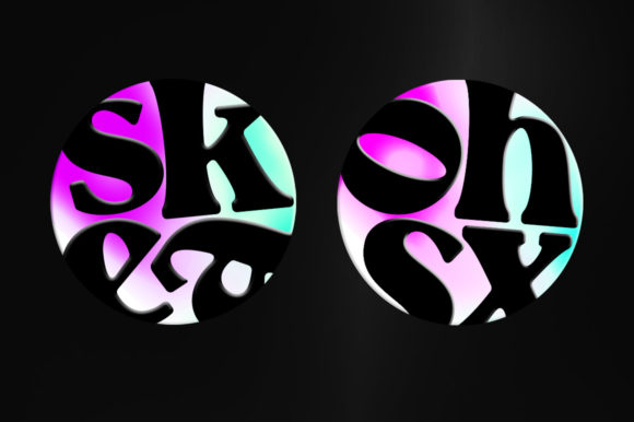 Resnick Font preview 3