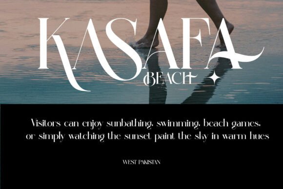 Resskue Font preview 3