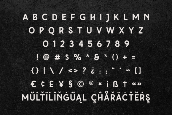 Restoration Font preview 4