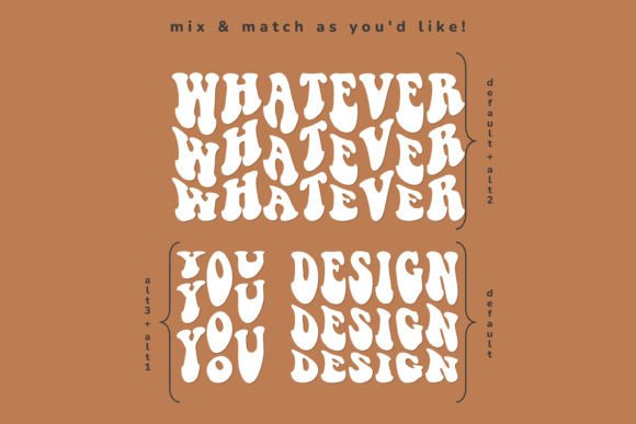 Retrio Font preview 3
