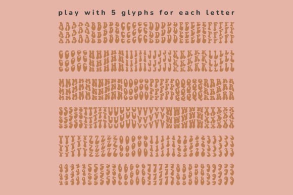 Retrio Font preview 4