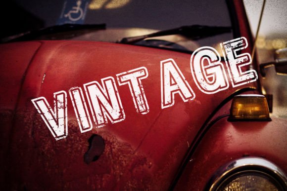 Retro Font preview 4