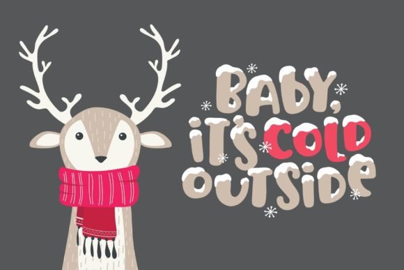 Blanket of Snow Font preview 4