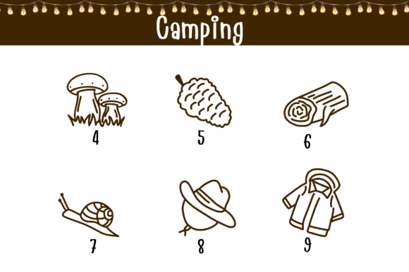 Camping Font preview 4