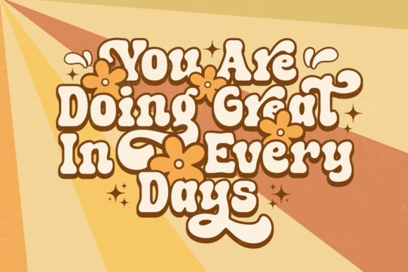 Retro Boogy Font preview 3