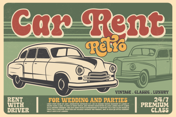 Retro Boogy Font preview 4