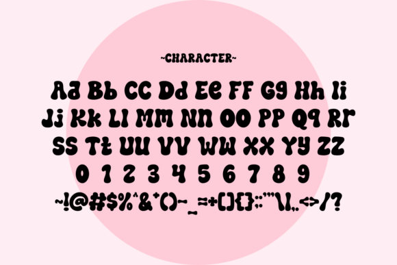 Retro Bright Font preview 2