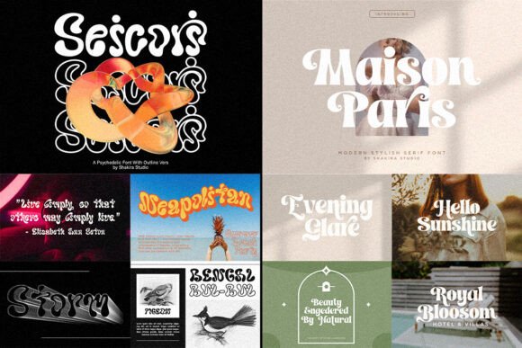 Retro Bundle Collection Font preview 2