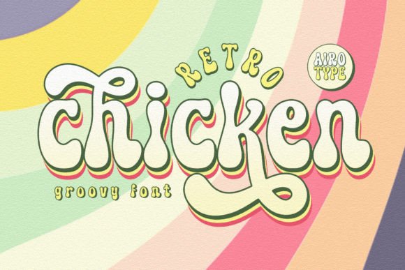 Retro Chicken Font