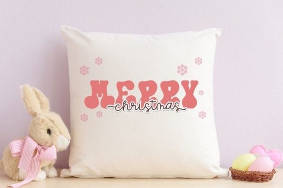 Retro Christmas Font preview 4