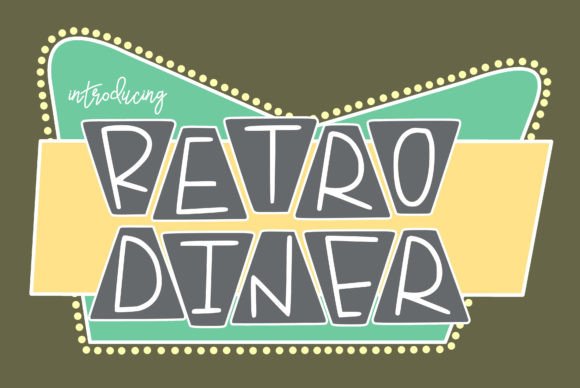 Retro Diner Font