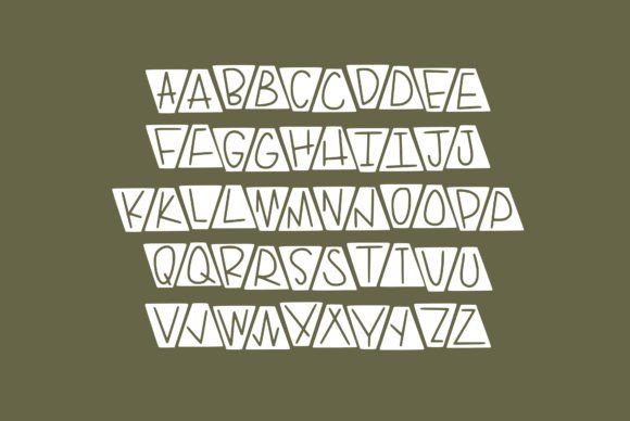 Retro Diner Font preview 3