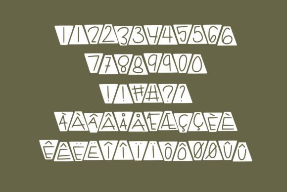 Retro Diner Font preview 4