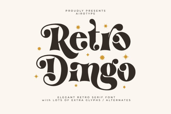 Retro Dingo Font