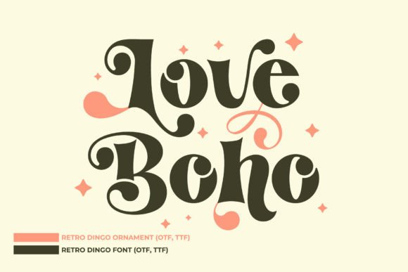 Retro Dingo Font preview 3