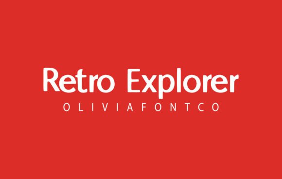 Retro Explorer Font preview 2