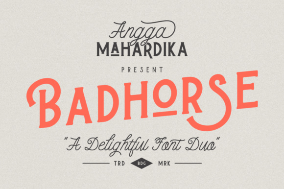 Badhorse Font