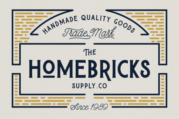 Badhorse Font preview 3